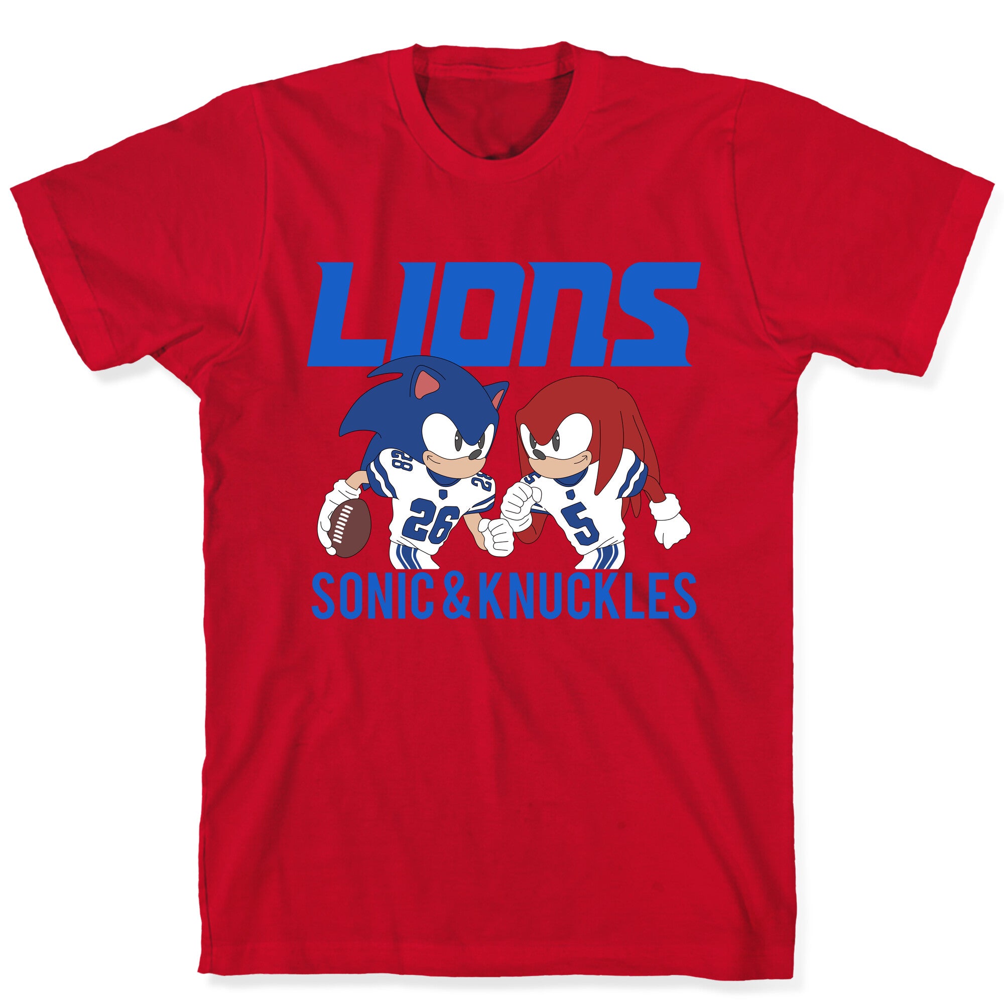 Lions Sonic and Knuckles T-Shirt